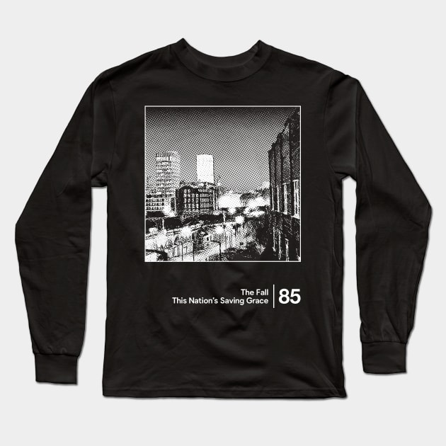 The Fall - Minimalist Graphic Artwork Design Long Sleeve T-Shirt by saudade